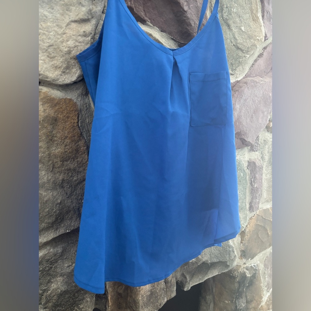Lightweight Royal Blue Tank Top